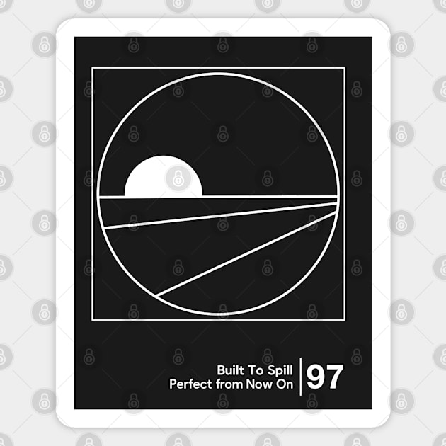 Perfect From Now On / Minimalist Graphic Fan Artwork Design Magnet by saudade